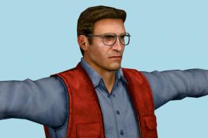 Urban Man DR1, urban, man, male, people, human, character